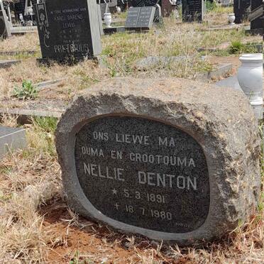 DENTON Nellie 1891-1980