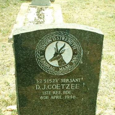 COETZEE D.J.  -1946
