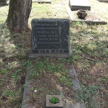 WYK Martha M.E., van 1946-1946