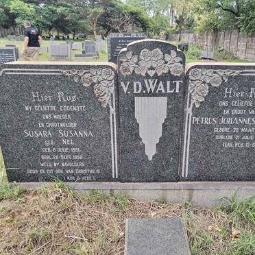 WALT Petrus Johannes, v.d. 1879-1959 & Susara Susanna NEL 1881-1956