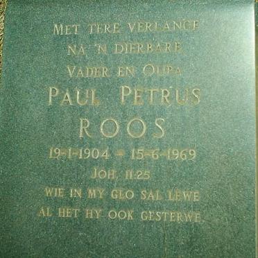 ROOS Paul Petrus 1904-1969