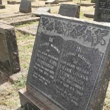 FERNIHOUGH Robert  John 1880-1957 &amp; Lilian Louisa ANNCORN 1881-1969