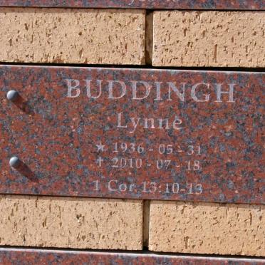 BUDDINGH Lynne 1936-2010