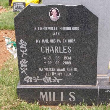 MILLS Charles 1934-2009
