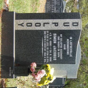 PLOOY Simon Jacobus, du 1938-2008