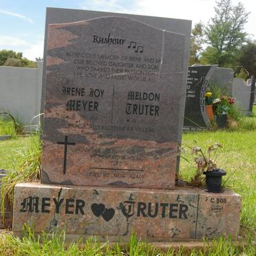 TRUTER Meldon 1962-2002 :: MEYER Irene Joy 1969-2002