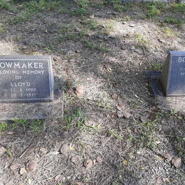 BOWMAKER Lloyd 1900-1917 :: BOWMAKER Margaret ? :: BOWMAKER Henry -1911