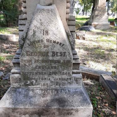 BEST George 1849-1891