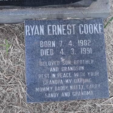 COOKE Ryan Ernest 1982-1991