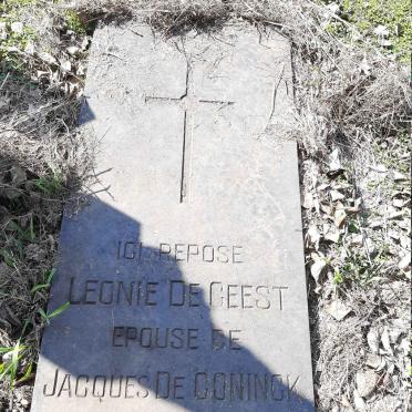 CONINCK Leonie De Geest, de