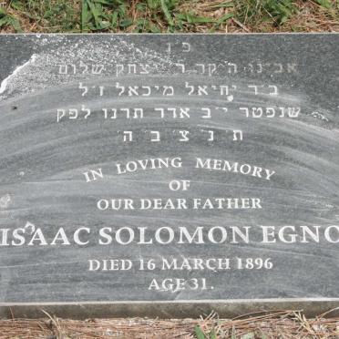 EGNOS Isaac Solomon -1896