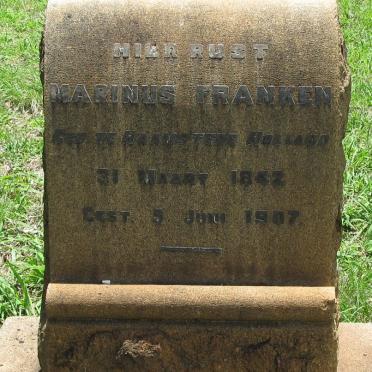 FRANKEN Marinus 1842-1907