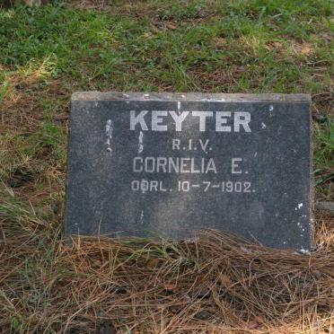 KEYTER Cornelia E. -1902