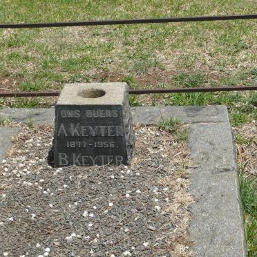 KEYTER A. 1877-1956 &amp; B.