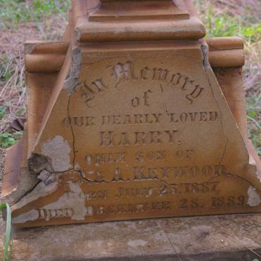 KEYWOOD Harry 1887-1889