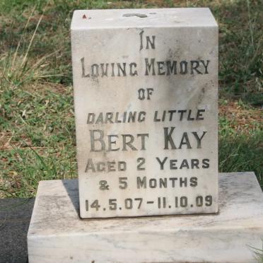 KAY Bert 1907-1909