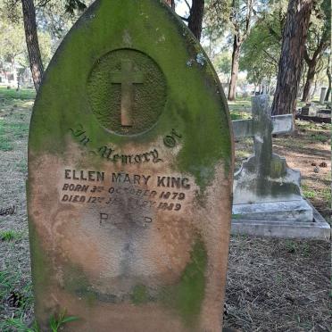 KING Ellen Mary 1879-1889