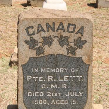 LETT R. -1900