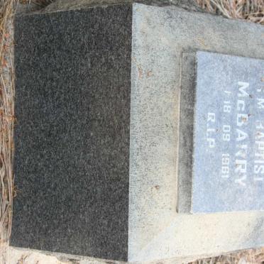 McBARRY Baptist -1961