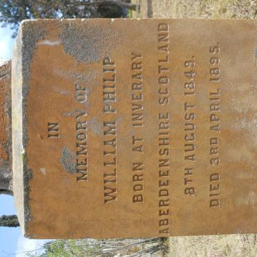 PHILIP William 1849-1895