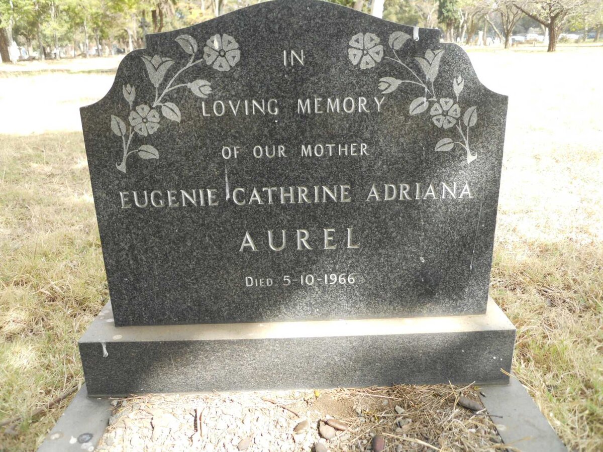 AUREL Eugenie Cathrine Adriana -1966