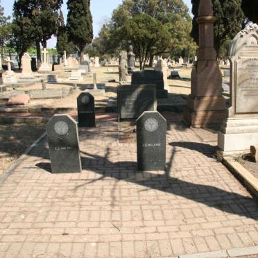 02. Overview of sections in the Church Street cemetery