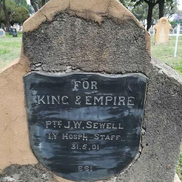 SEWELL J.W. -1901
