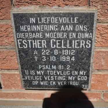 CELLIERS Esther 1912-1994