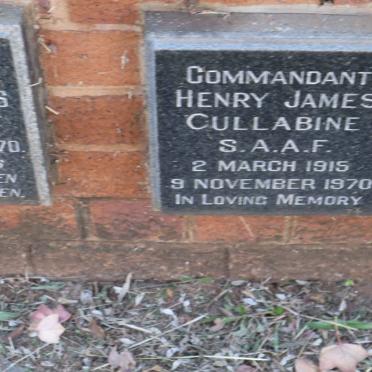 CULLABINE Henry James 1915-1970