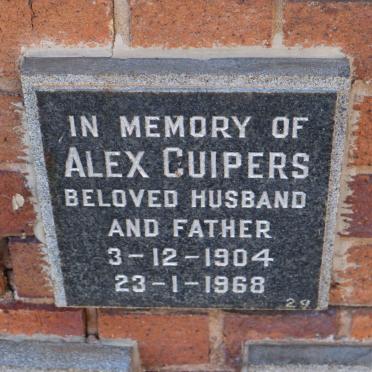 CUIPERS Alex 1904-1968