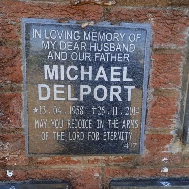 DELPORT Michael 1958-2014