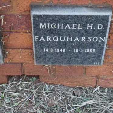 FARQUHARSON Michael H.D. 1948-1969