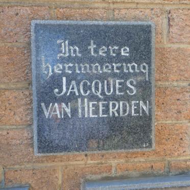 HEERDEN Jacques, van