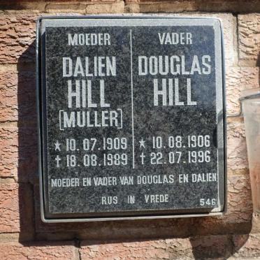 HILL Douglas 1906-1996 &amp; Dalien MULLER 1909-1989