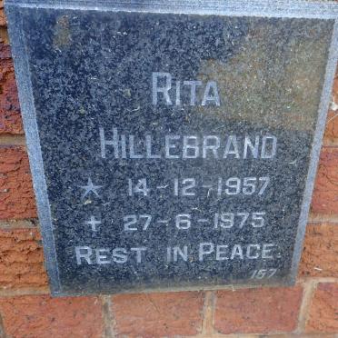 HILLEBRAND Rita 1957-1975