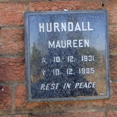 HURNDALL Maureen 1931-1985