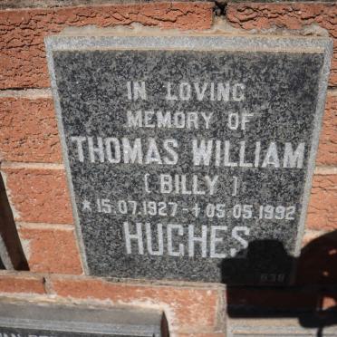 HUGHES Thomas William 1927-1992