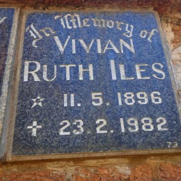 ILES Vivian Ruth 1896-1982