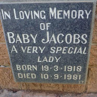 JACOBS Baby 1918-1981