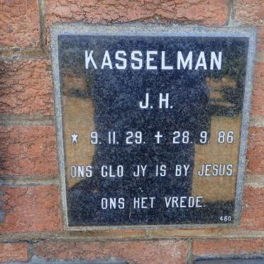 KASSELMAN J.H. 1929-1986