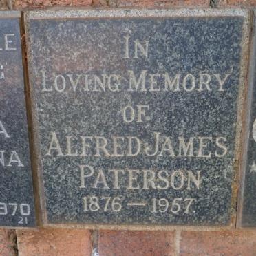 PATERSON Alfred James 1876-1957