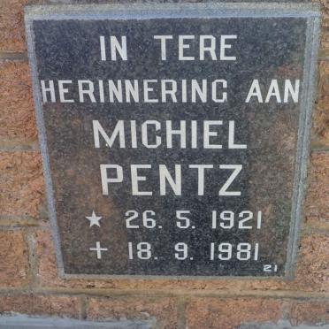 PENTZ Michiel 1921-1981