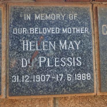 PLESSIS Helen May, du 1907-1968