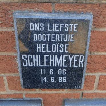 SCHLEHMEYER Heloïse 1986-1986