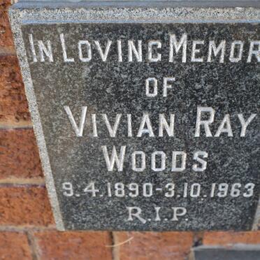 WOODS Vivian Ray 1890-1963