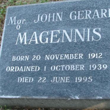 MAGENNIS John Gerard 1912-1995