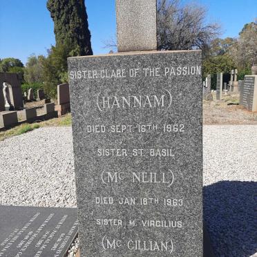 1. Poor Sisters of Nazareth Burial Plot