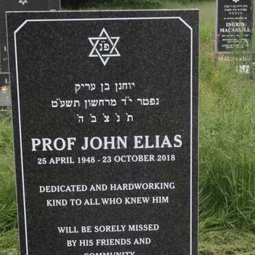 ELIAS John 1948-2018