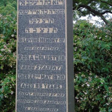 GOLDSTEIN Rosa nee STARSKY -1930