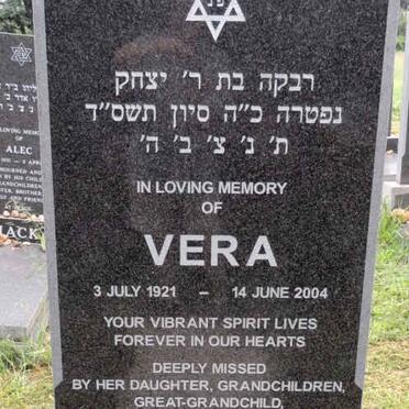 RAUFF Vera 1921-2004